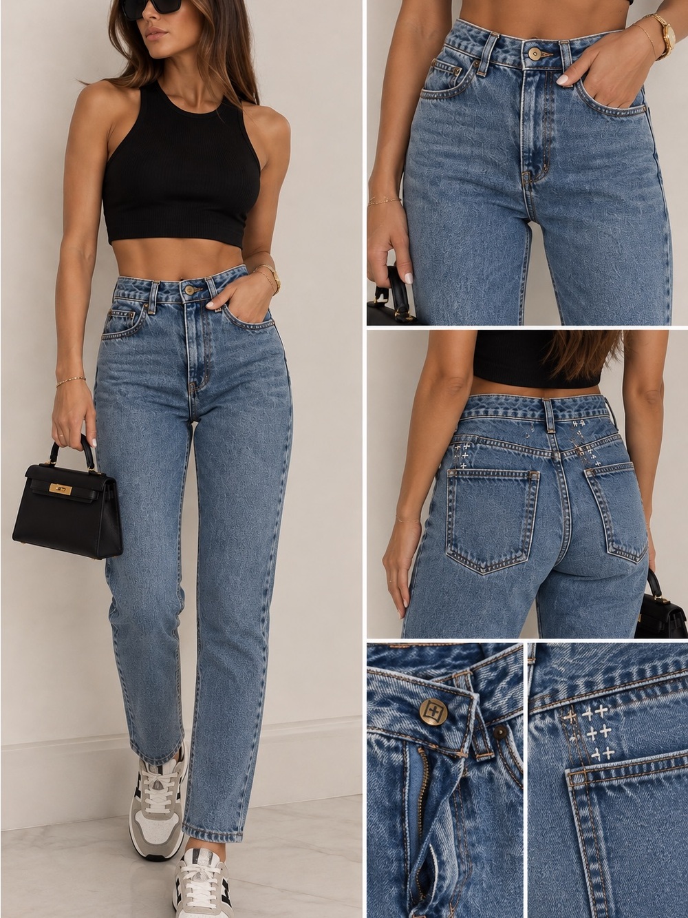 Ksubi High-Waisted Jeans – Size 26 tailored waist